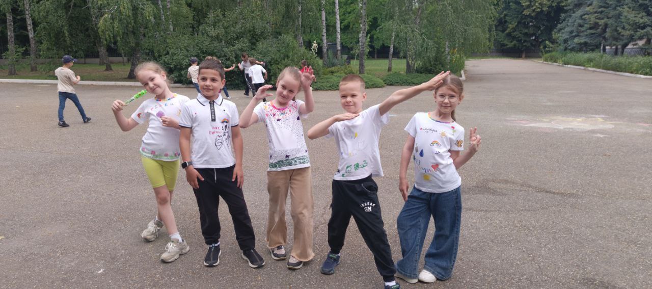 Второй день школьного лагеря 🌟
